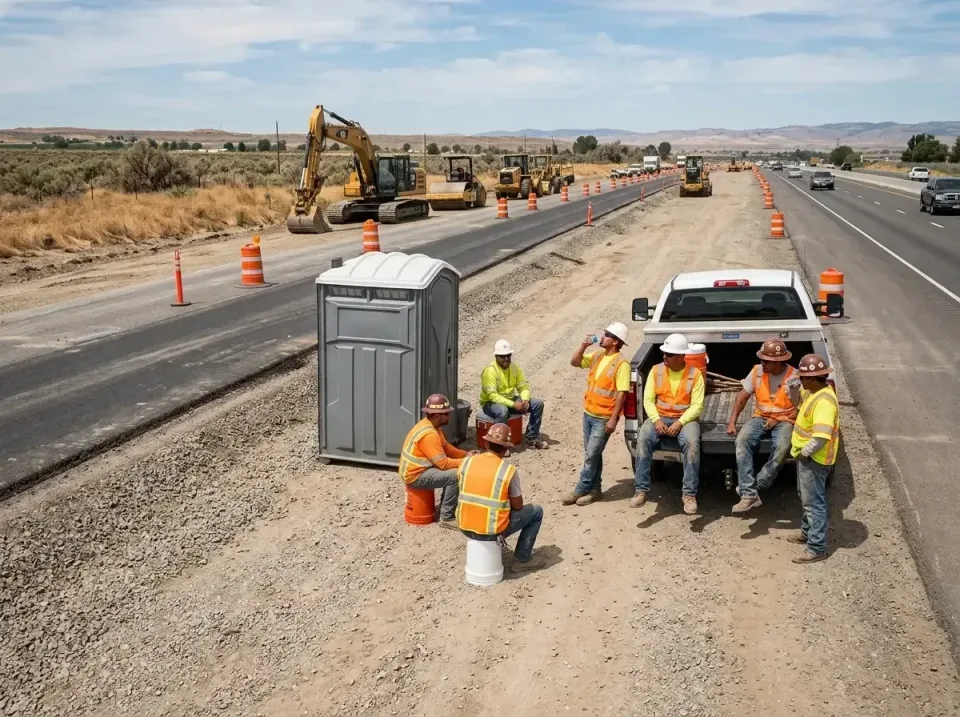 highway-road-construction-crew-007 — frequently asked questions, Porta Potty and Restroom Rentals in Spring Valley, NV